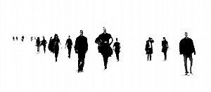 גברים בשחור תמונת קנבס גדולה גברים בשחור תמונת קנבס גדולה